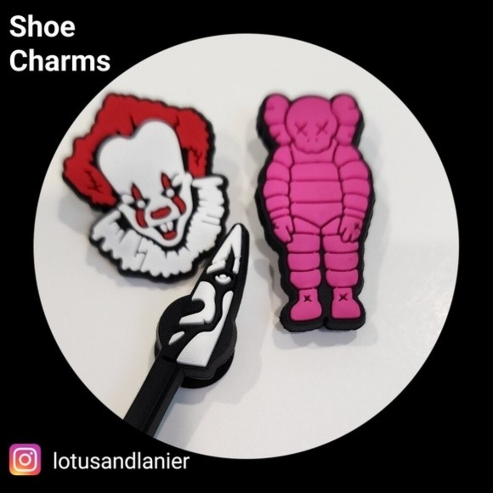 Shoe Charms  "IT" Charms Set of 3